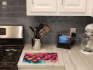 NEW Colorful Cherries Glass Cutting Board Decorative Tempered Glass Kitchen Cutting and Serving Board Large Size Chopping Board