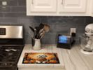 NEW Glass Cutting Board Decorative Tempered Glass Kitchen Cutting and Serving Board Large Size Chopping Board